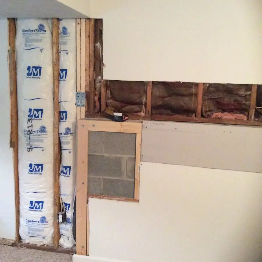 Wall insulation replacement during Structural Drying in Smyrna